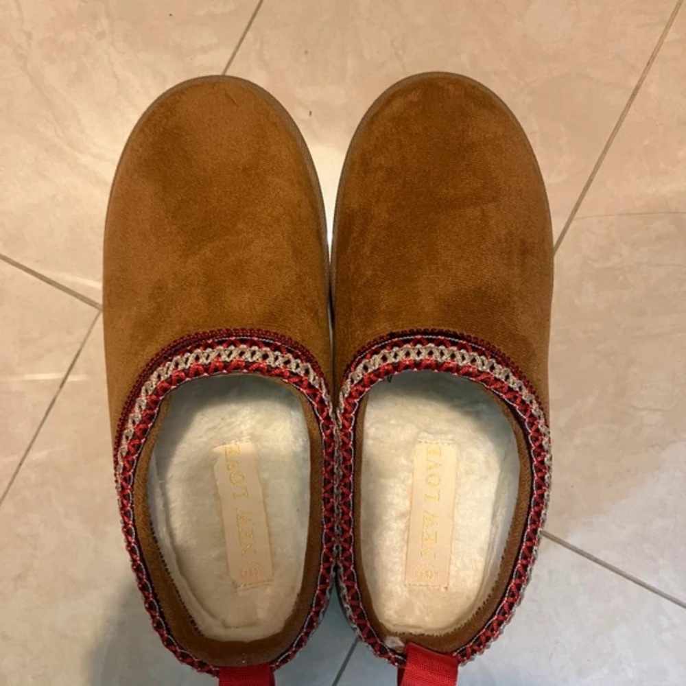 Cozy Brown Platform Shoes